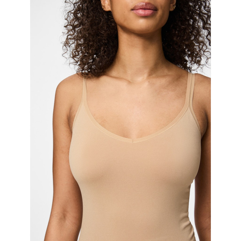 PIECES Plain Singlet - Nature