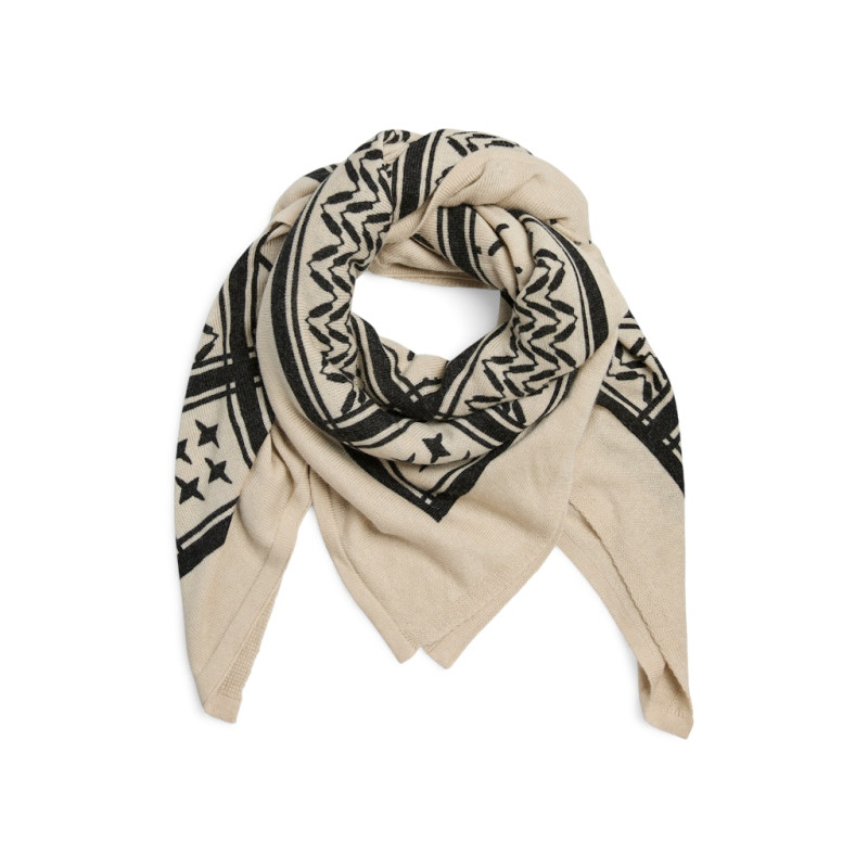 PIECES Novis Tørklæde - Whitecap Gray