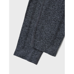 NAME IT KIDS Silver Seamless Baselayer Sæt - Grey Melange