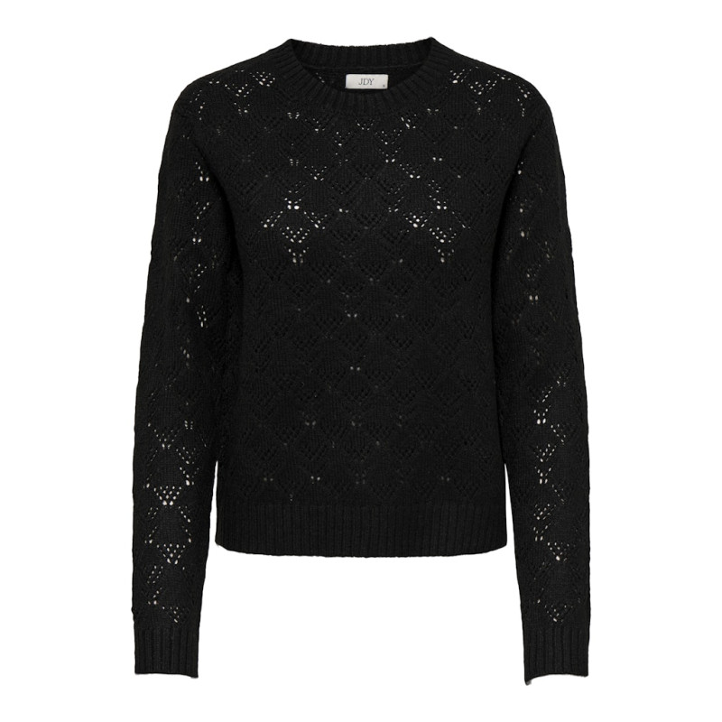 JDY Amanda Strik Sweater - Sort
