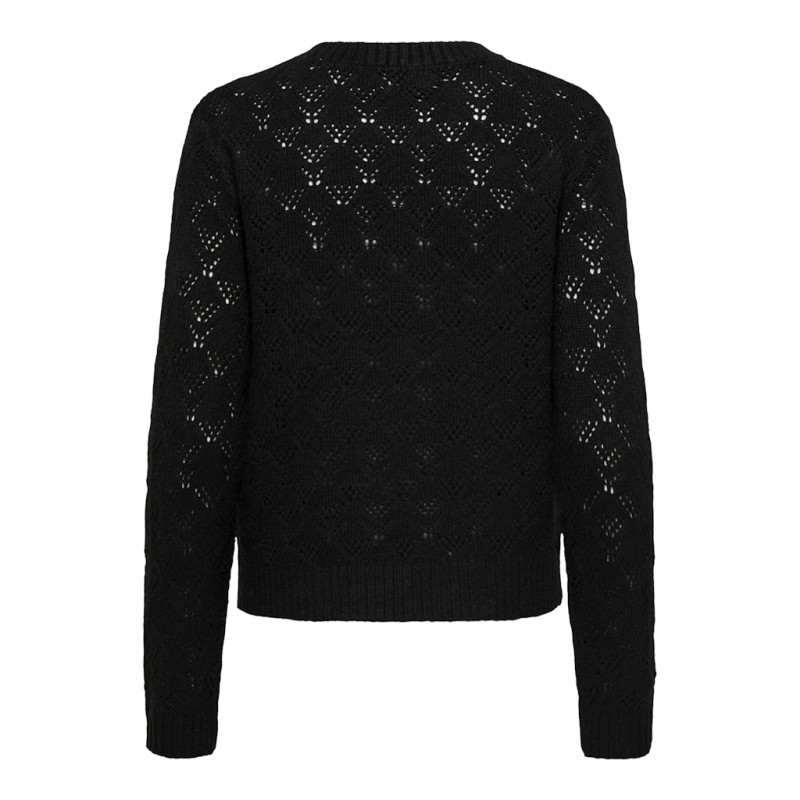 JDY Amanda Strik Sweater - Sort