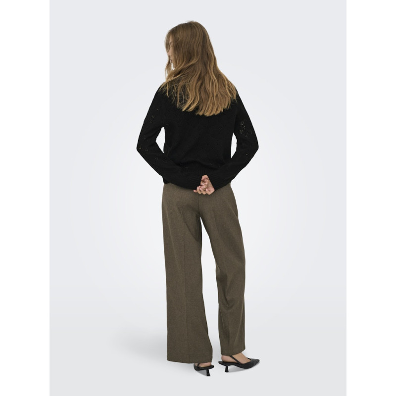 JDY Amanda Strik Sweater - Sort