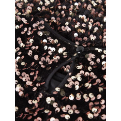 NAME IT KIDS Runica Paillet Kjole - Copper