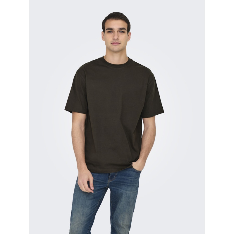 ONLY & SONS Fred T-shirt - Mulch