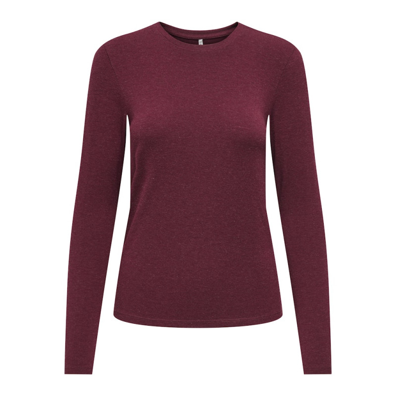 ONLY Sia L/S Bluse - Cabernet