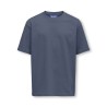 ONLY & SONS JUNIOR Fred Life T-shirt - Vintage Indigo