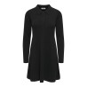 JDY Rosemary L/S Strik Kjole - Sort