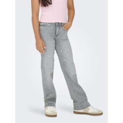 KIDS ONLY Juicy Heart Rea707 Jeans - Medium Grey Denim