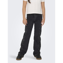KIDS ONLY Juicy Rhinsten Jeans - Washed Black