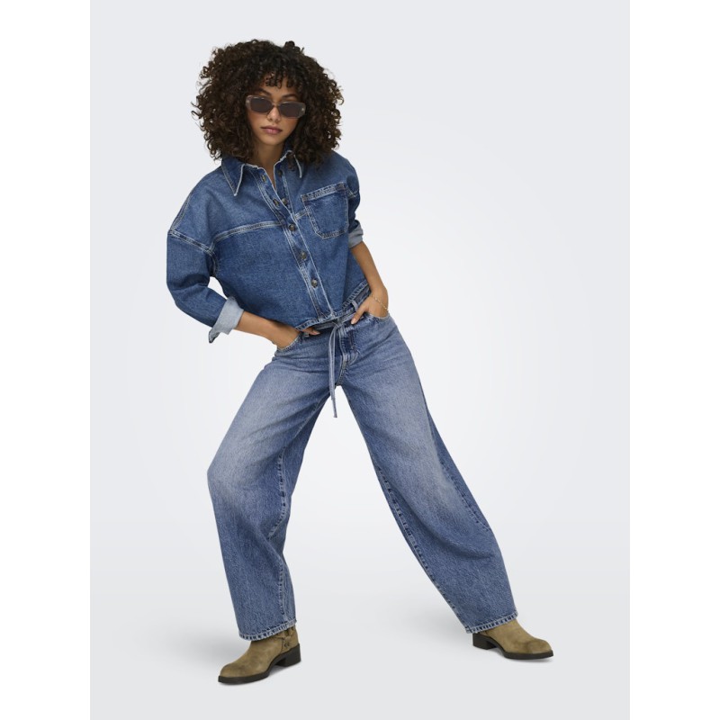 ONLY Gianna Jeans Dot596 - Medium Blue Denim