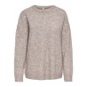 ONLY Azu L/S Strik Sweater - String