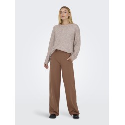 ONLY Azu L/S Strik Sweater - String