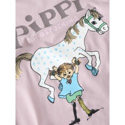 NAME IT MINI Soleim Pippi L/S Pyjamassæt - Keepsake Lilac