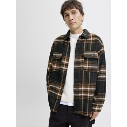 JACK & JONES Bradley Ollie Overshirt L/S - Monks Robe