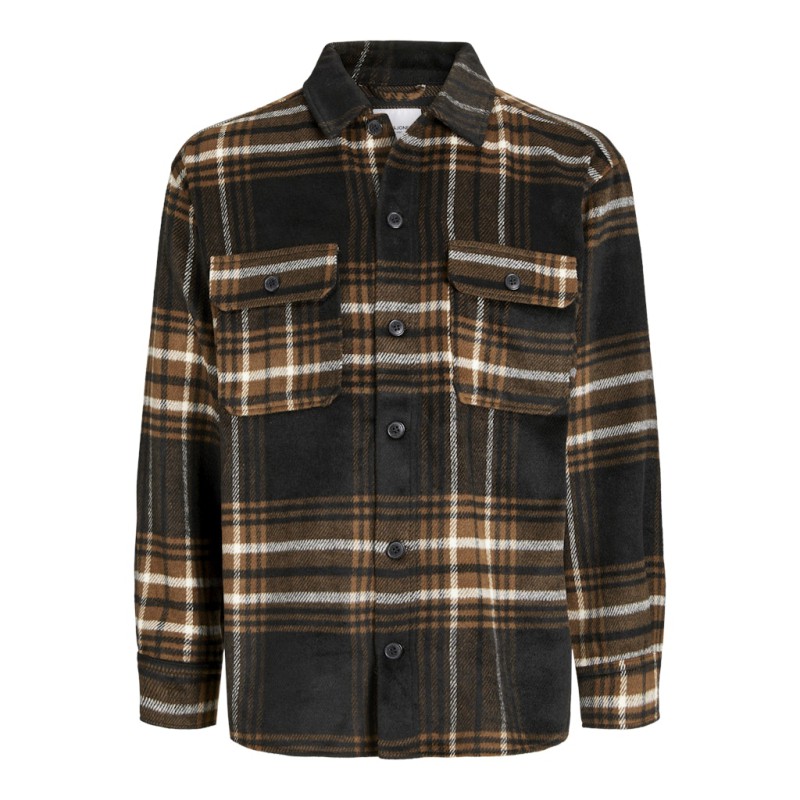 JACK & JONES Bradley Ollie Overshirt L/S - Monks Robe