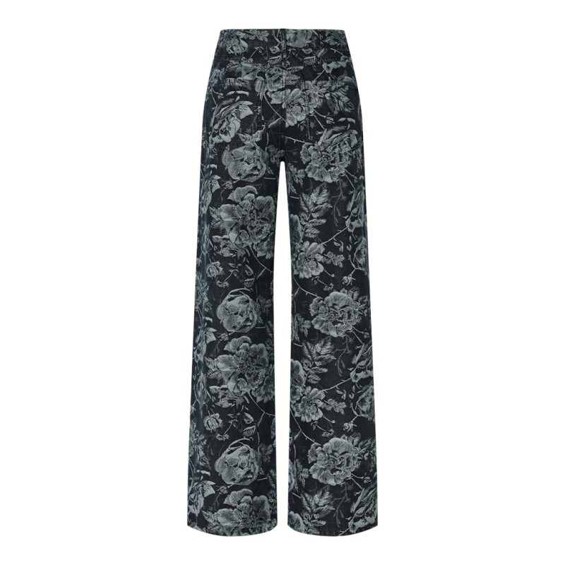 PIECES Marosa Jeans - Sort / Rose