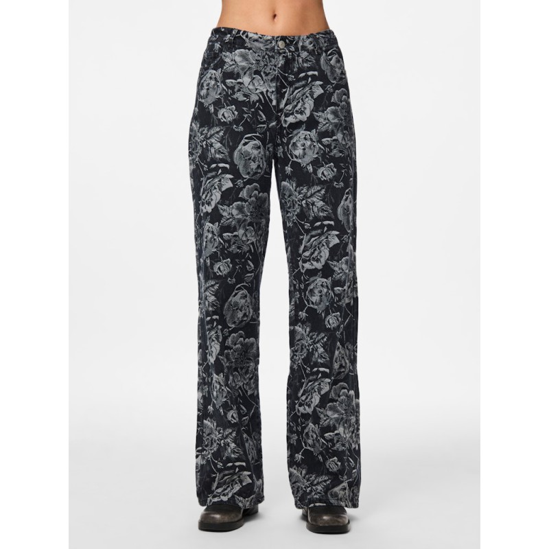 PIECES Marosa Jeans - Sort / Rose