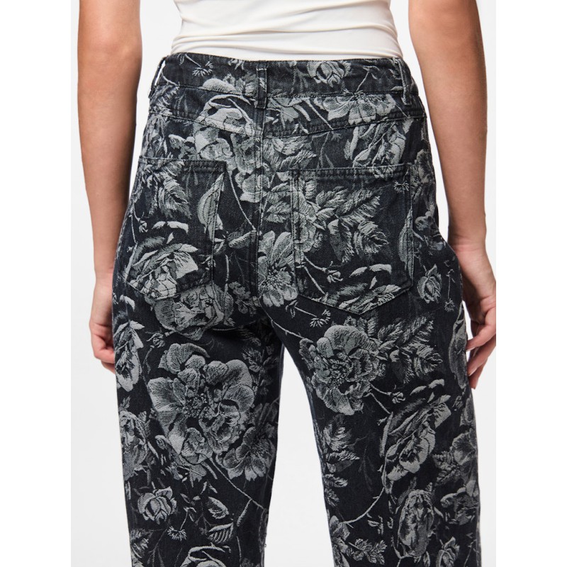 PIECES Marosa Jeans - Sort / Rose