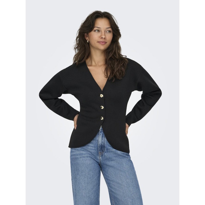 ONLY Naomi L/S Cardigan - Sort