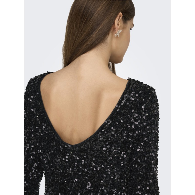 ONLY Confidence L/S Kjole - Sort