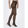 ONLY Ea 20 Denier Glimmer Tights - Sort / Silver Lurex