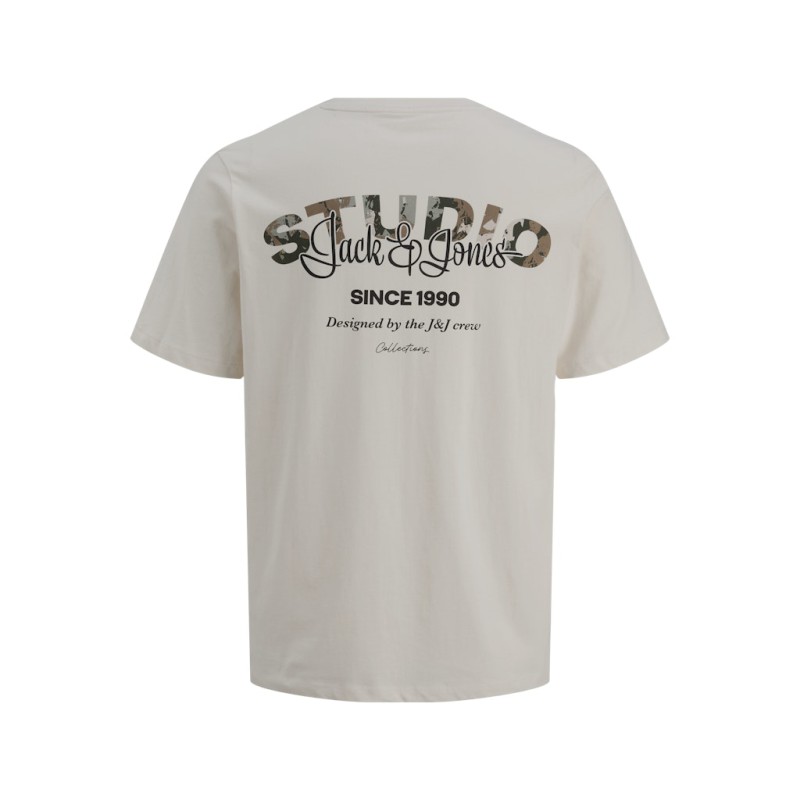 JACK & JONES JUNIOR Yuki T-shirt - Moonbeam