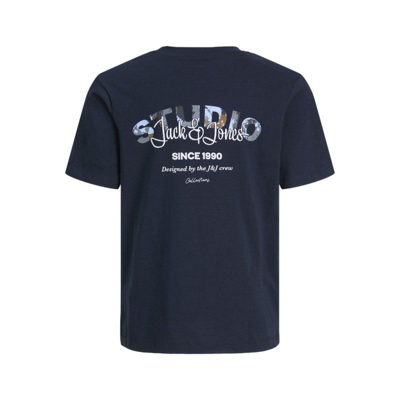 JACK & JONES JUNIOR Yuki T-shirt - Sky Captain