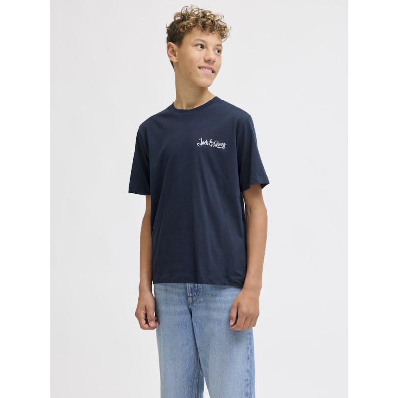 JACK & JONES JUNIOR Yuki T-shirt - Sky Captain