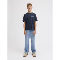 JACK & JONES JUNIOR Yuki T-shirt - Sky Captain