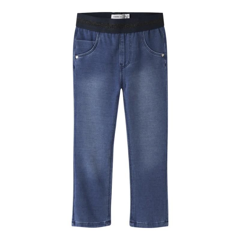 NAME IT MINI Salli Slim Sweat Jeans - Denim Blue