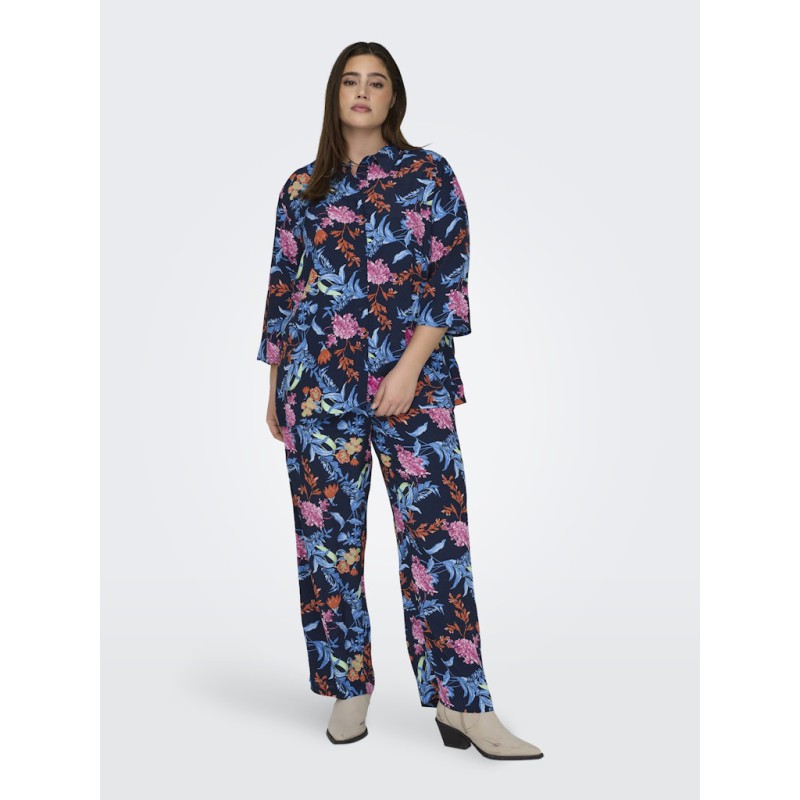 ONLY CARMAKOMA Kyra Palazzo Bukser - Naval Academy