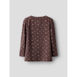 NAME IT MINI Soho L/S Bluse - Peppercorn