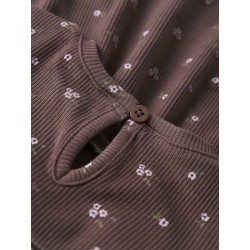 NAME IT BABY Soho L/S Kjole - Peppercorn