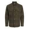 JACK & JONES Rayle Melange Ternet Overshirt - Peat