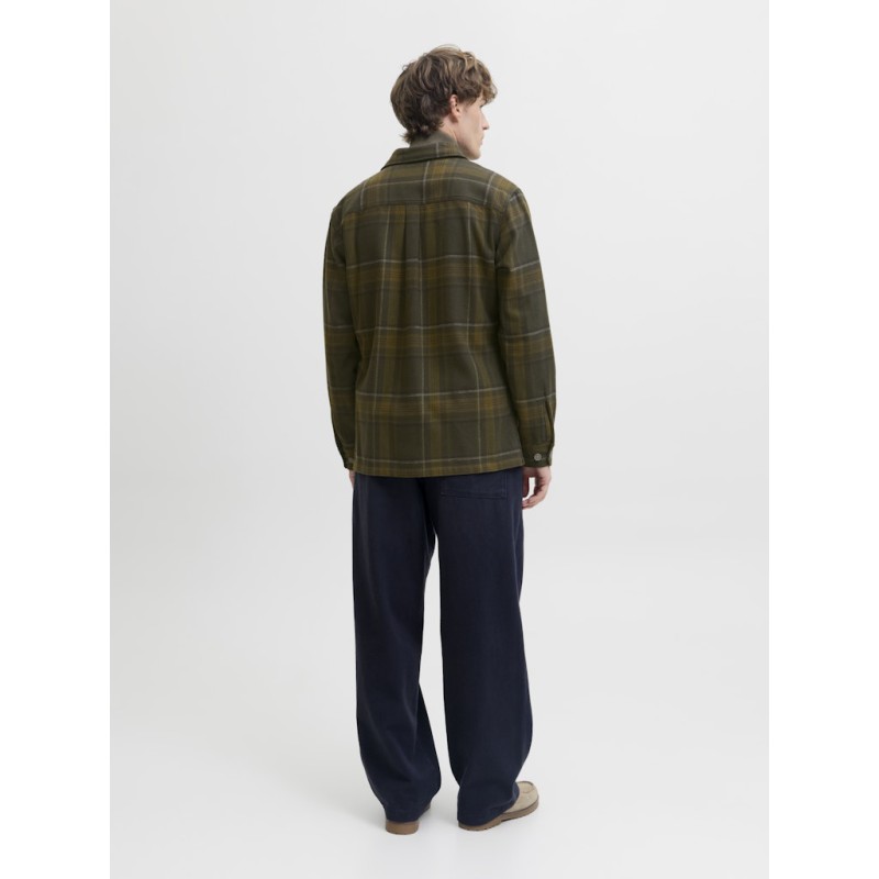 JACK & JONES Rayle Melange Ternet Overshirt - Peat