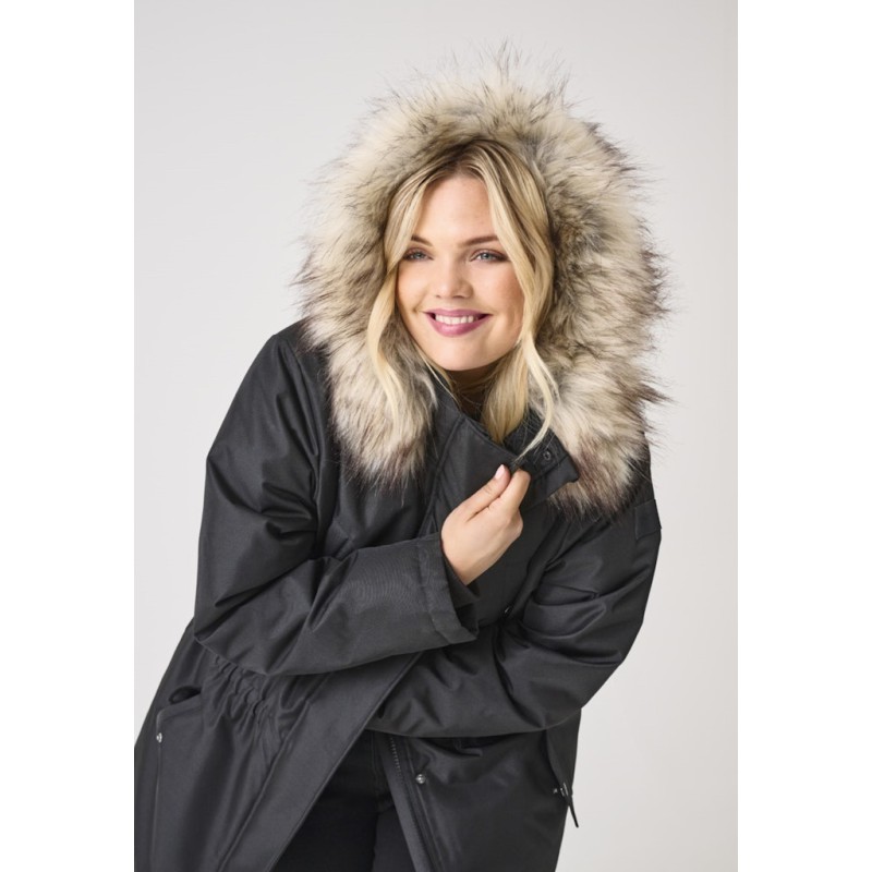 ONLY CARMAKOMA Irena Parka Jakke - Sort