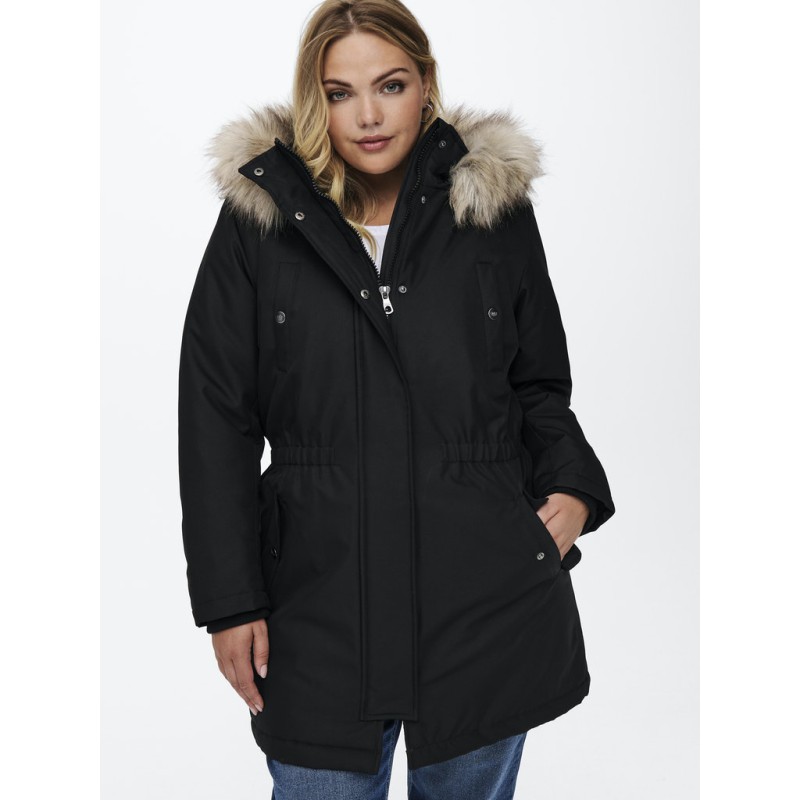ONLY CARMAKOMA Irena Parka Jakke - Sort
