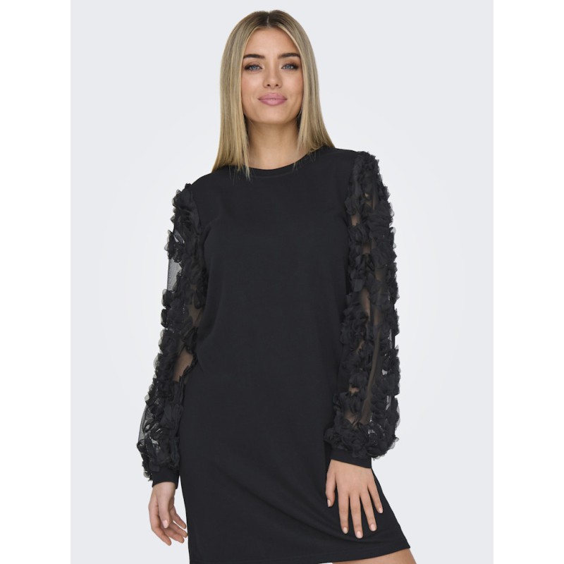 JDY Fairview Sweat Kjole - Sort