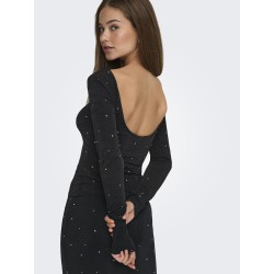 JDY Prime L/S Bluse - Sort