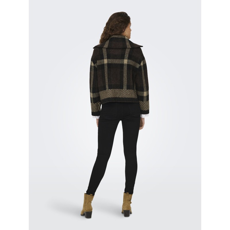 JDY Phoenix L/S Strik Cardigan - Chocolate Torte
