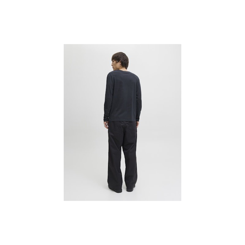 JACK&JONES Basic Tee L/S O-neck - Navy Blazer