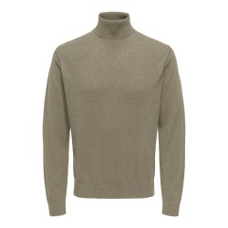 ONLY & SONS Loui Strik Pullover - Desert Taupe