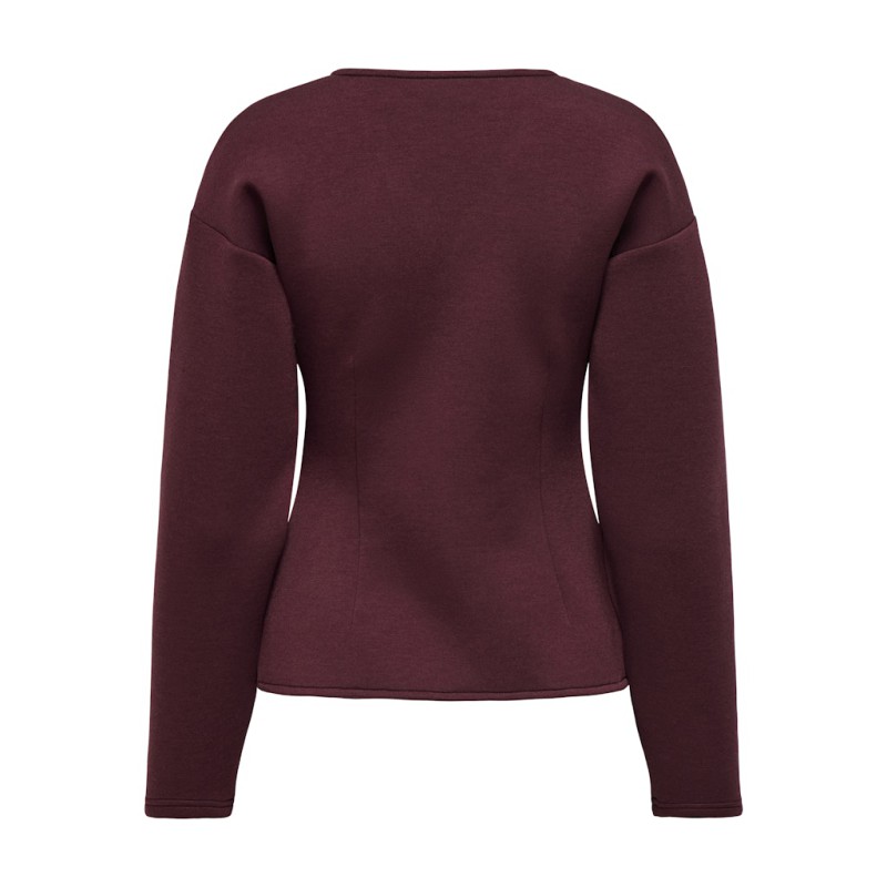 ONLY CARMAKOMA Naomi L/S Cardigan - Decadent Chocolate