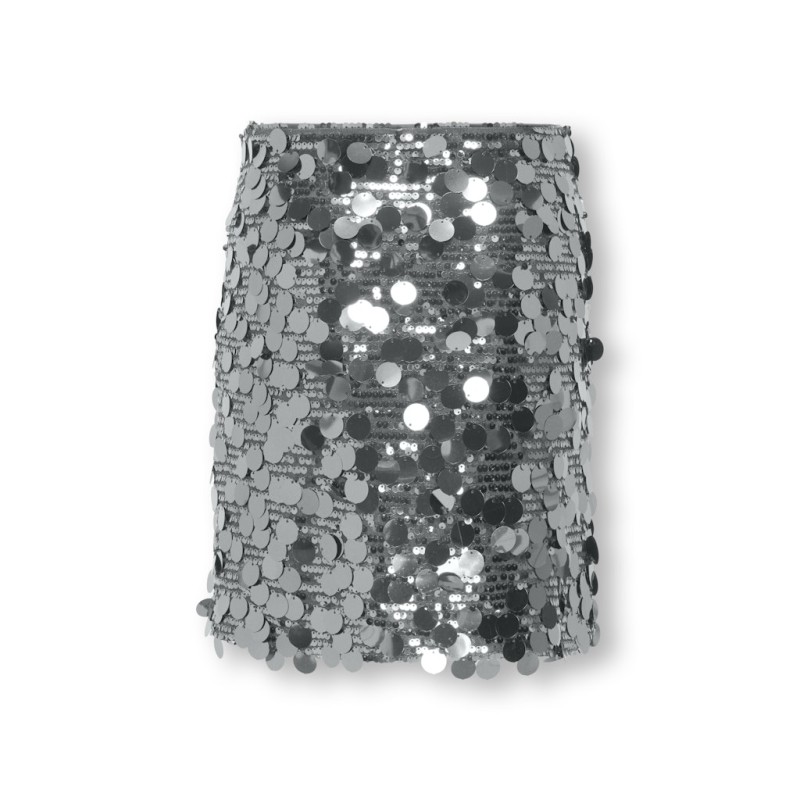 KIDS ONLY Jadel Paillet Nederdel - Silver