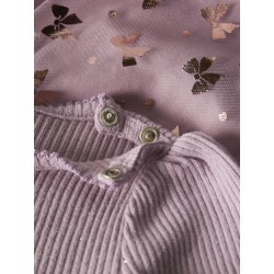 NAME IT BABY Rosally L/S Kjole - Keepsake Lilac