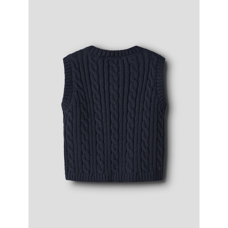 NAME IT BABY Roman Strik Slipover - Navy Blazer