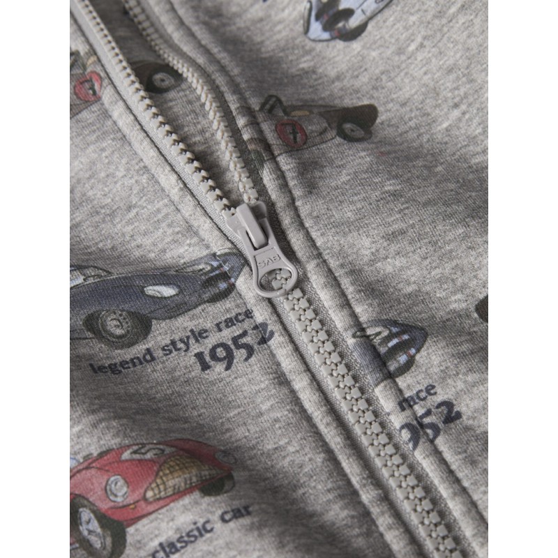NAME IT MINI Reiner L/S Sweat Trøje - Grey Melange