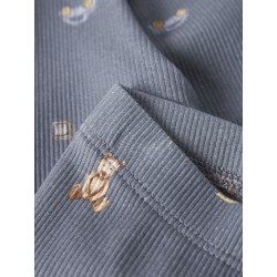 NAME IT BABY Ritoy Leggings - Flint Stone