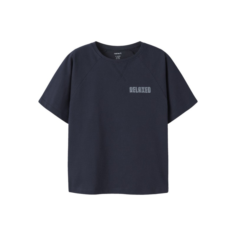 NAME IT KIDS Rob T-shirt - Navy Blazer