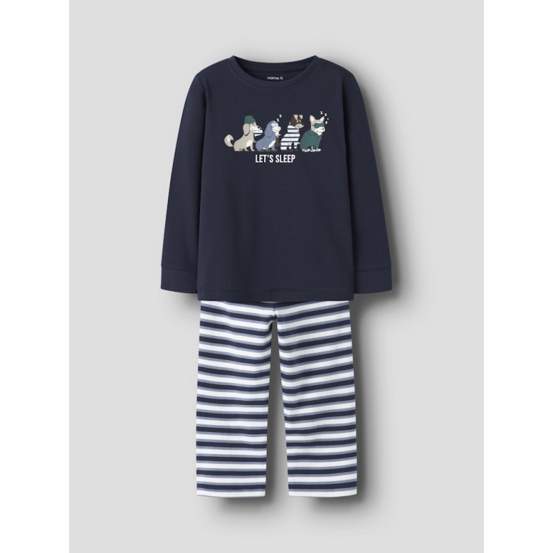 NAME IT MINI Ramel Pyjamassæt - Navy Blazer